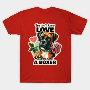 Boxer Valentine's day T-Shirt